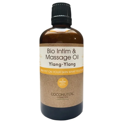 Coconutoil - bio Intim & Masszázsolaj Ylang-Ylang (80 ml)